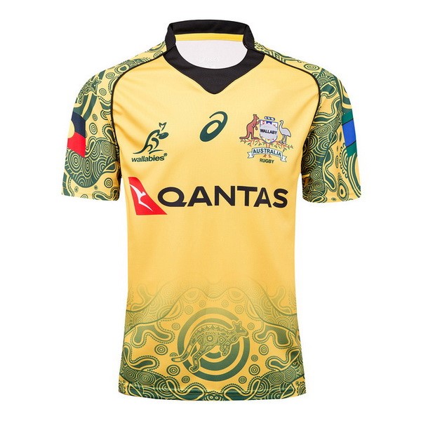 Tailandia Camiseta Australia Indígena 2017 2018 Amarillo